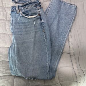 Old Navy Light Blue Women's Straight Leg Jeans